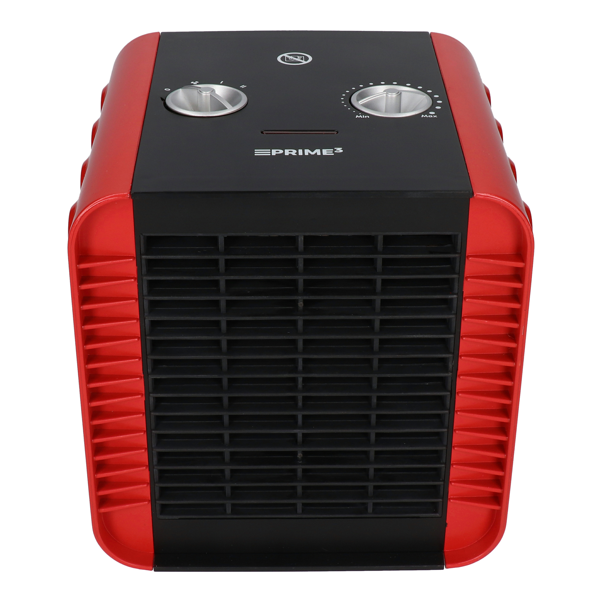 Ventilateur GENERIQUE Ventilateur thermique Prime3 PTC SFH81RD, 750W/1500W,  rouge/noir